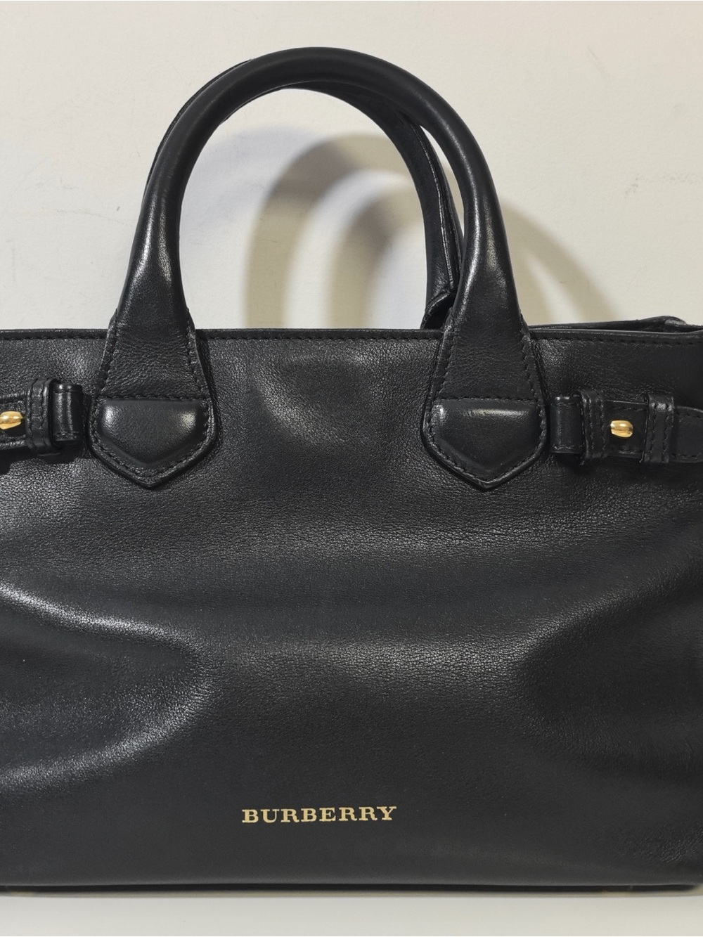 Pre-Owned Burberry Small Banner tote bag - Picture 3 of 8